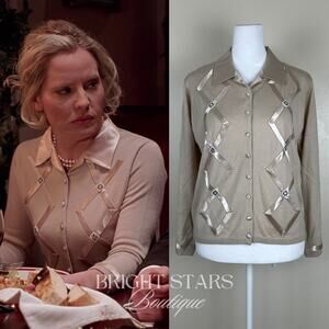 Rare Cardigan ASO Anya Buffy the Vampire Slayer Wool Silk Blend Classic